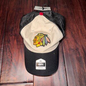 Chicago Blackhawks Trucker Hat Fan Favorite NHL Adjustable Snapback